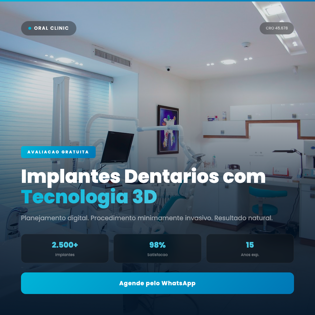 Campanha — Clínica odontológica